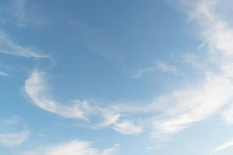 Background with magic of the sky and clouds at sunrise and sunset Stock Photos