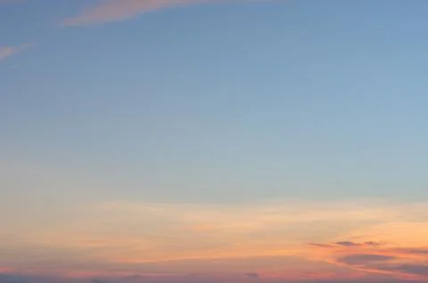 Background with magic of the sky and clouds at sunrise and sunset Stock Photos