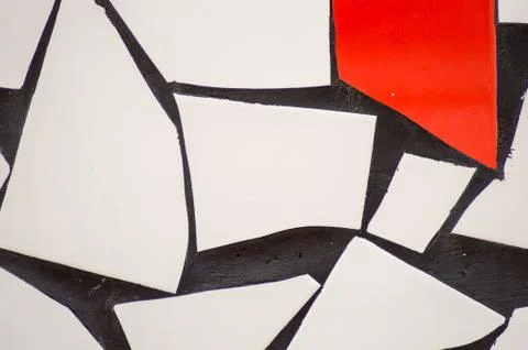 Background make up of white and red Stock Photos