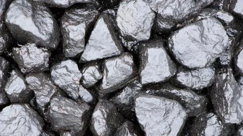 Background of many black stones. The pattern caused by the arrangement of man Stock Photos