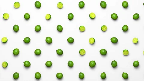 The background with many lime moves and rotates. Stock Footage 302116114