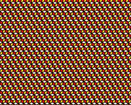 Background from many small cubes. seamless pattern Illustrazione stock