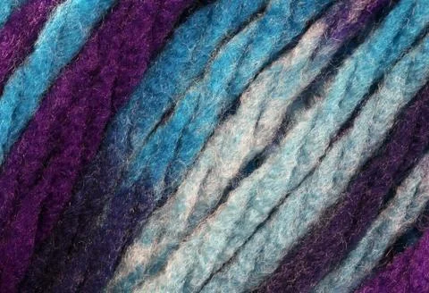 Background of many string of pure wool Stock Photos