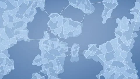 Background map, streets. Widescreen proportion, digital design street map Stock Illustration