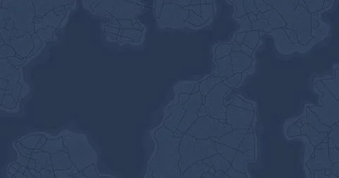 Background map, streets. Widescreen proportion, digital design street map Stock Illustration