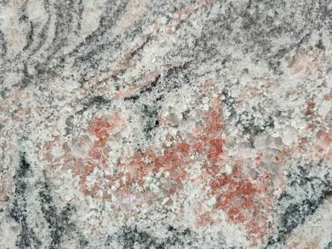 Background of marble stone with white red and black splashes Stock Photos