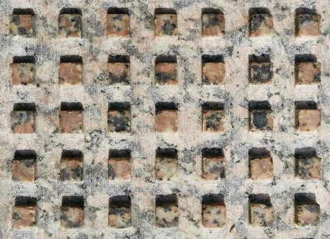 Background from marble texture with square cells Stock Photos