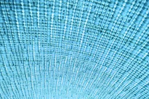 Background mat is blue from coarse threads, texture Stock Photos