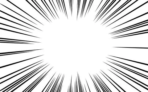 Background material: black, concentrated line, illustration 스톡 일러스트