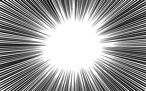 Background material: black, concentrated line, illustration 스톡 일러스트
