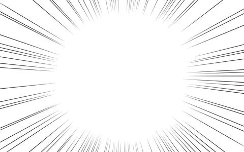 Background material: black, concentrated line, illustration Stock Illustration