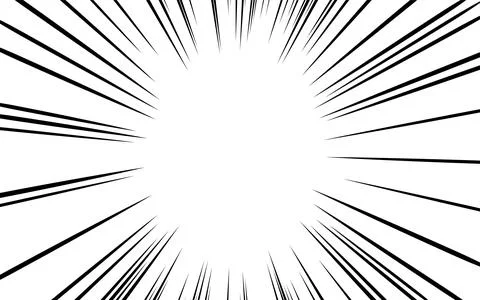 Background material: black, concentrated line, illustration Stock Illustration