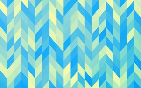 Background material: Geometric pattern of pale yellow-green and blue gradation 스톡 일러스트
