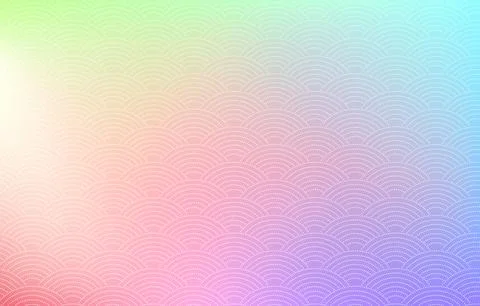 Background material: Illustration of pale rainbow gradation and Japanese Stock Illustration
