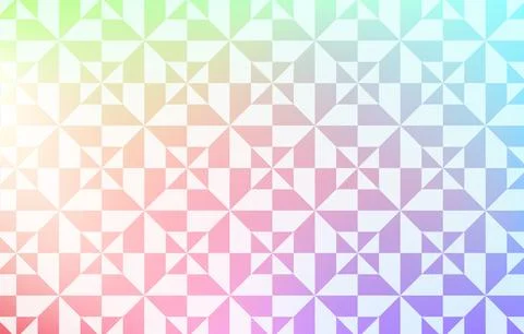 Background material: Illustration of pale rainbow gradation and Japanese 스톡 일러스트