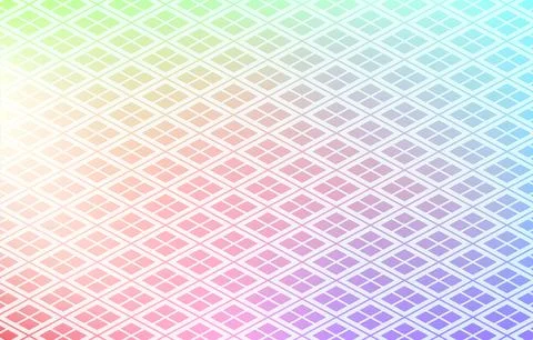 Background material: Illustration of pale rainbow gradation and Japanese Stock Illustration