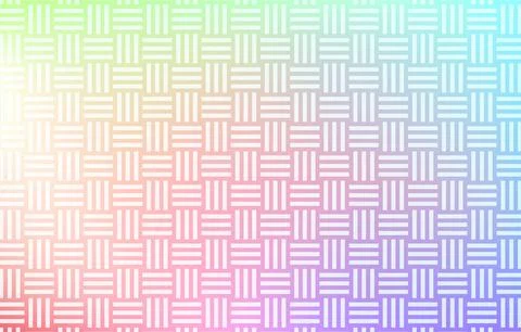 Background material: Illustration of pale rainbow gradation and Japanese Stock Illustration