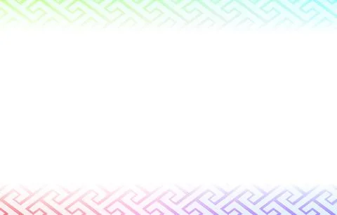 Background material: Illustration of pale rainbow gradation and Japanese Stock Illustration