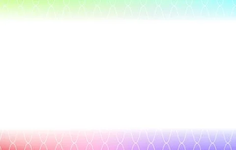 Background material: Illustration of pale rainbow gradation and Japanese Stock Illustration