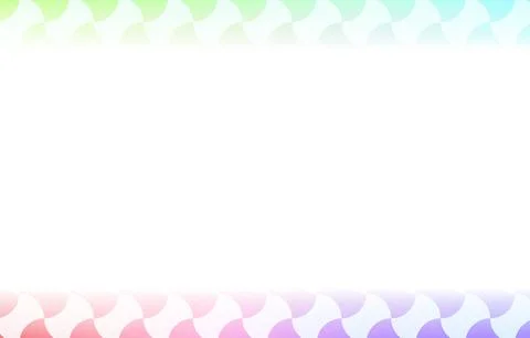 Background material: Illustration of pale rainbow gradation and Japanese Stock Illustration