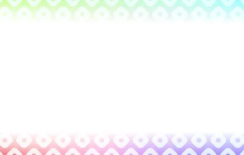 Background material: Illustration of pale rainbow gradation and Japanese Stock Illustration