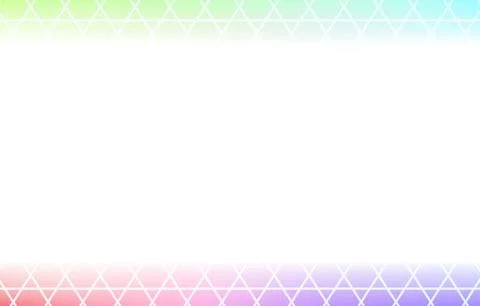 Background material: Illustration of pale rainbow gradation and Japanese Stock Illustration