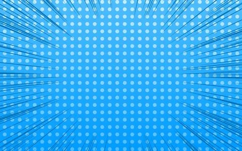 Background material: Pop dot pattern with concentrated lines and gradation 스톡 일러스트