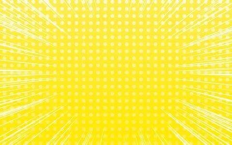 Background material: Pop dot pattern with concentrated lines and gradation Stock Illustration