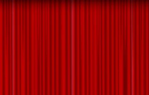 Background material for stage red valvet curtains Velveteen stock illustratio Illustrazione stock