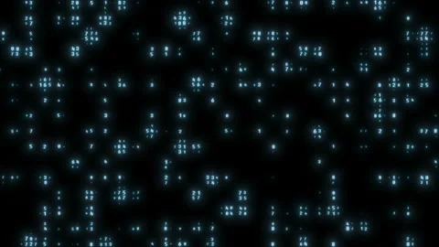 Background mathematic code numbers. Abstract program code moving in a cyberspace 库存影片 113674853