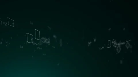 Background of mathematical formulas. The inscription on the background of Stock Footage 68648767