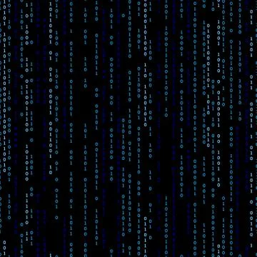 Background matrix. Black and blue color. Illustration
