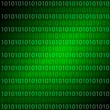 The background matrix of numbers Stock Illustration