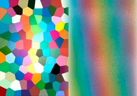 Background matte, geometric, blue Stock Illustration