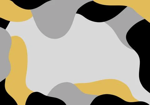 Background memphis wave shapes, abstract background, copy space, template for Illustrazione stock