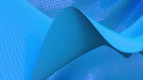 Background of mesh waves blue with soft edges ntsc Stock Footage 71952345