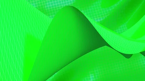 Background of mesh waves green Stockbeeldmateriaal 71979746