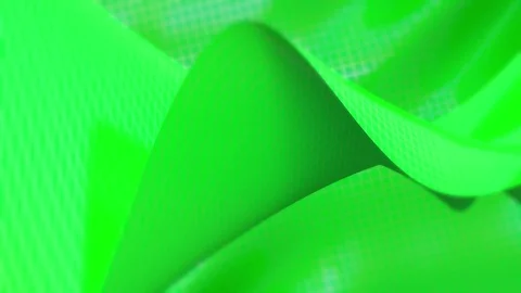 Background of mesh waves green with soft edges Stock Footage 71979743