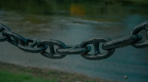 Background, metal chain 库存影片 55805859