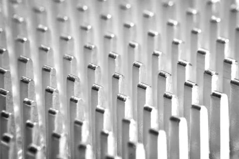 Background of metal columns Stock Photos