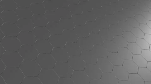 Background with metal hexagons Stock Footage 67860549