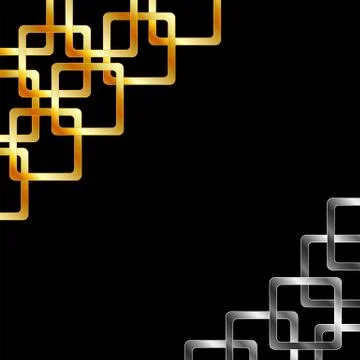 Background with metallic squares イラスト素材