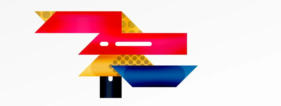Background minimal geometric composition. Lines design vector illustration for Stock Illustration