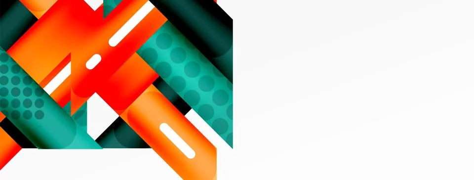 Background minimal geometric composition. Lines design vector illustration for Stock Illustration