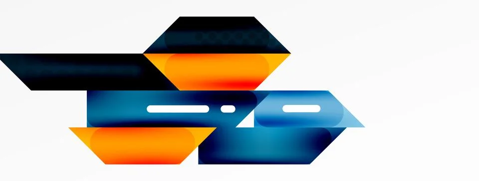 Background minimal geometric composition. Lines design vector illustration for Illustrazione stock