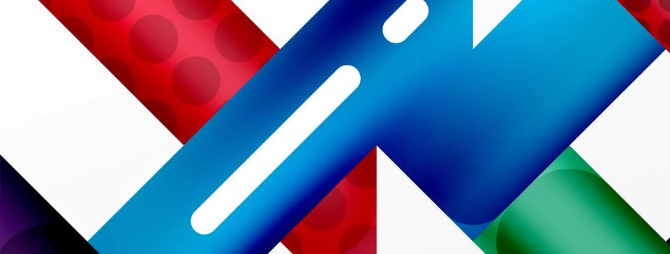 Background minimal geometric composition. Lines design vector illustration for Illustrazione stock