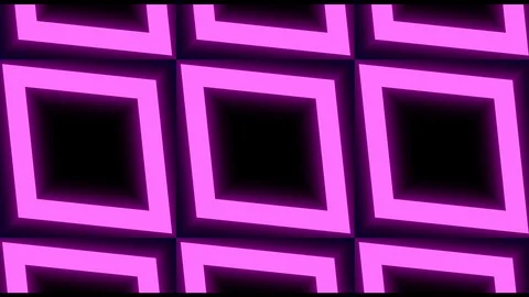 Background mirror abstract motion lines, screen music mapping. VJ night club Stock Footage 128221020