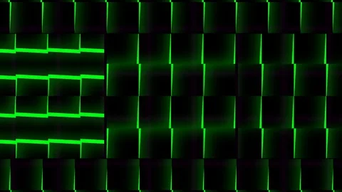 Background mirror abstract motion lines, screen music mapping. VJ night club Stock Footage 128221437