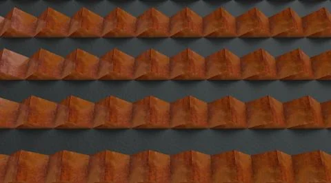 Background modern 3d shape art Stock Illustration