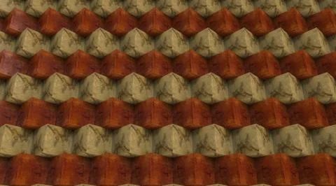 Background modern 3d shape art Stock Illustration